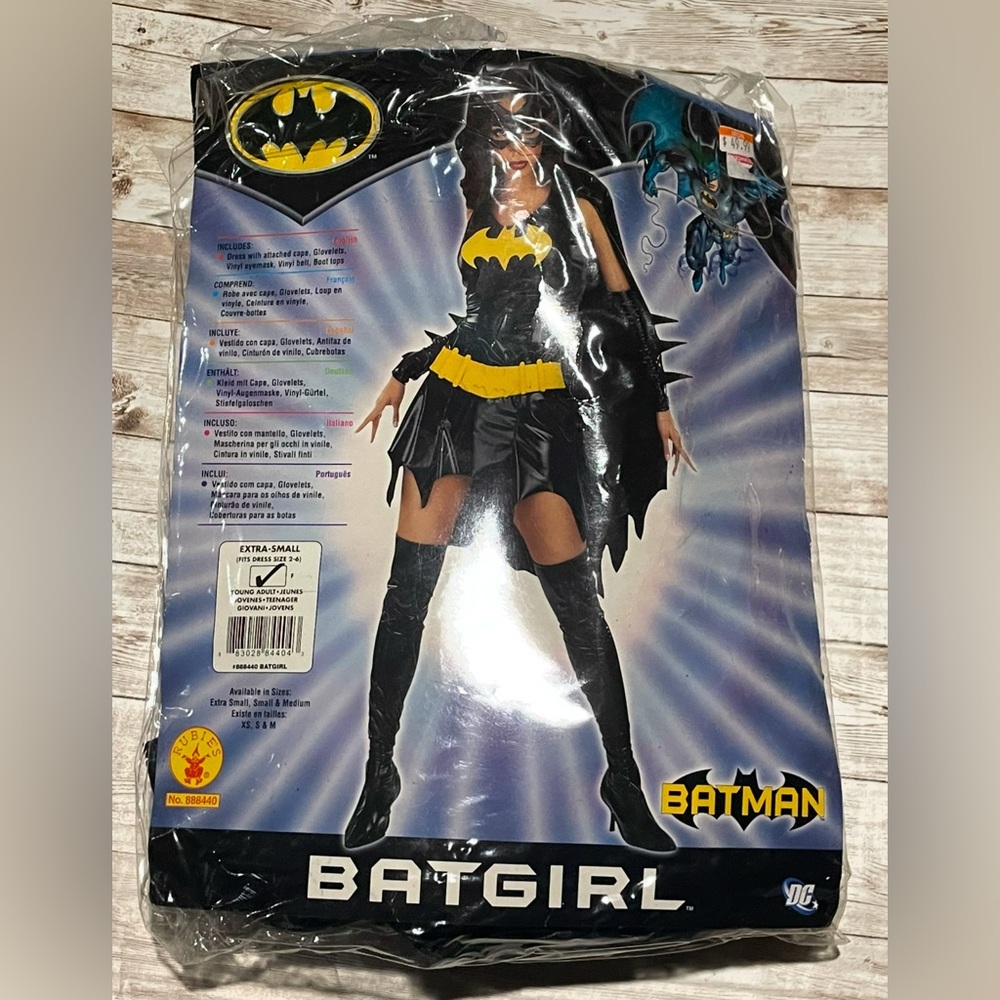 DC Comics Rubie's Batgirl Deluxe Costume for Adults Women's Bat girl Halloween - Picture 2 of 11